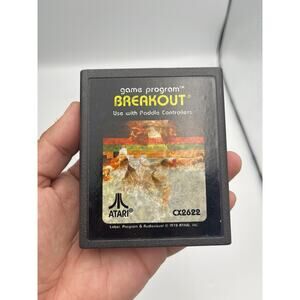 Video Games Retro (Atari 2600, 1978) Breakout Cartridge Only